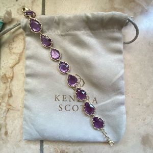 Kenzie Link Bracelet Im Purple Mica